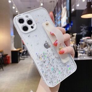 iPhone 13 Case iPhone 13 Pro Case iPhone 13 Pro Max Case Glitter Wrist Strap